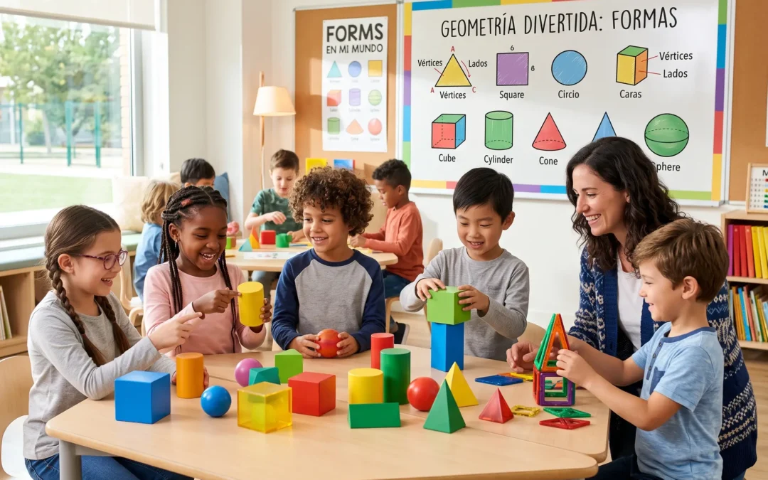 Cómo Usar ChatGPT para Explicar Geometría a Niños de Primaria