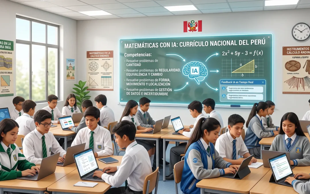 IA para Profesores de Matemáticas en Perú: Guía Alineada al Currículo Nacional