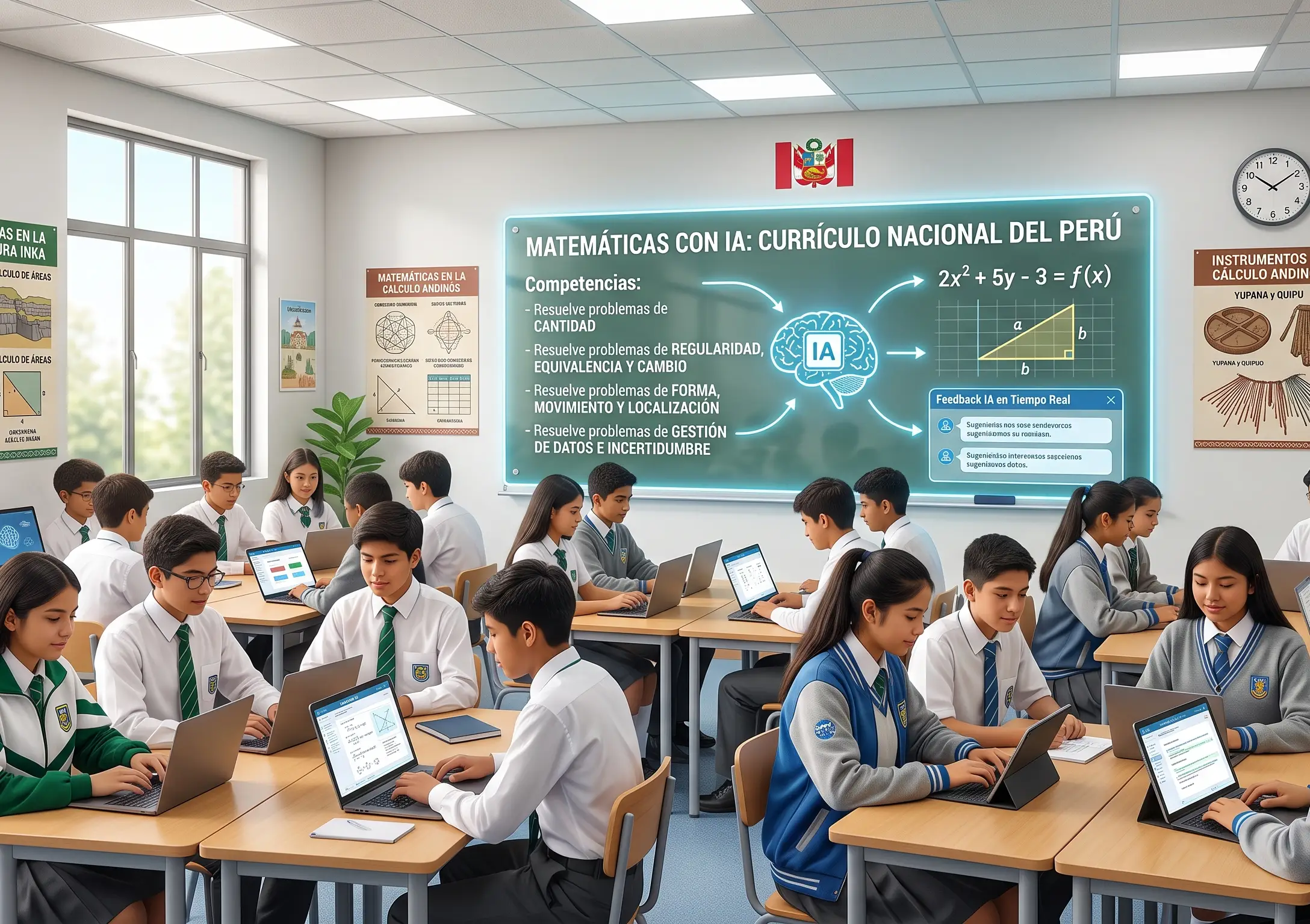 IA para profesores de matemáticas en Perú