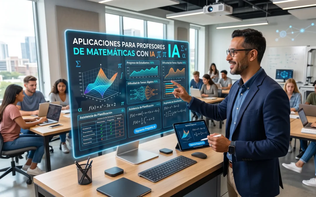 Las Mejores Apps Gratuitas de Matemáticas con IA para el Aula (Comparativa 2026)