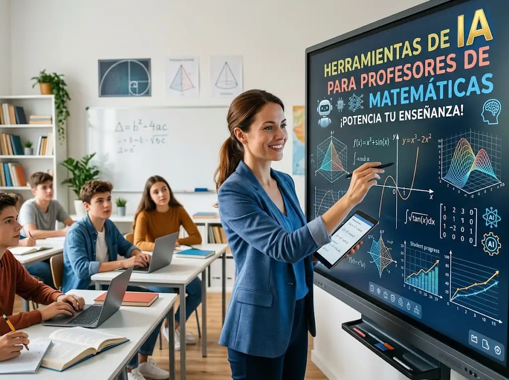 herramientas de IA para profesores de matemáticas